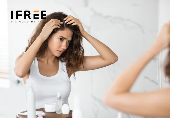 gia công dầu gội trị gàu