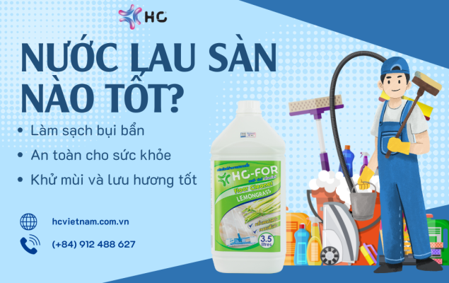 nước lau sàn nào tốt