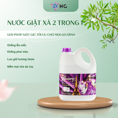 nước giặt và xả 2 trong 1