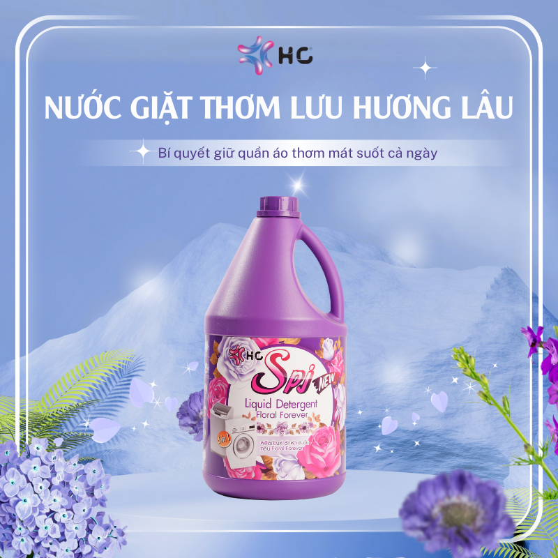 nước giặt thơm lưu hương lâu