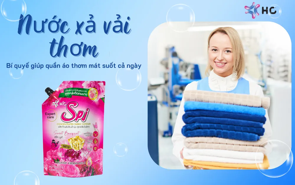 nước xả vải thơm