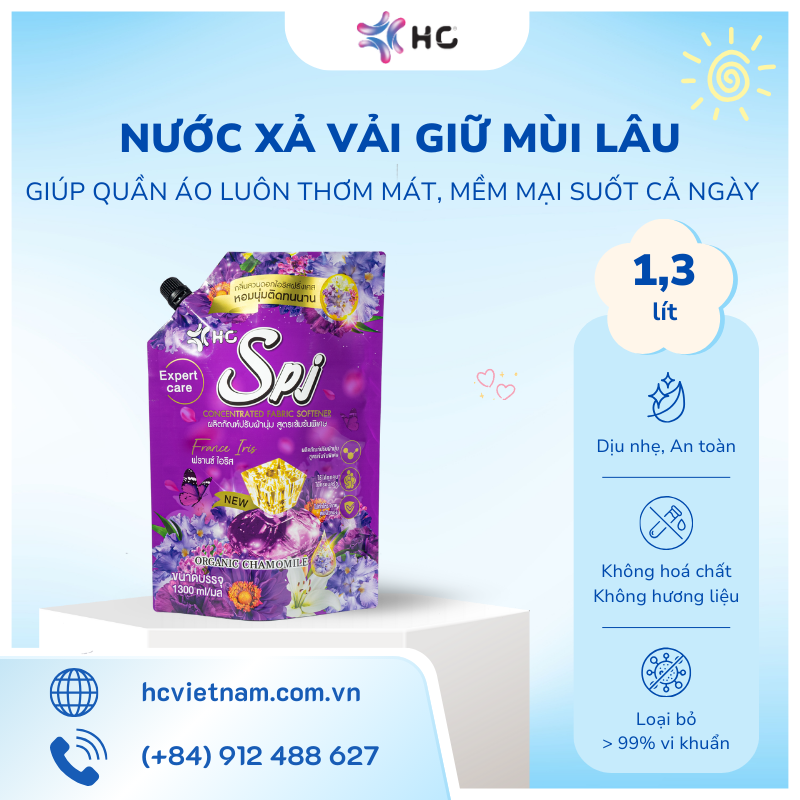 nước xả vải giữ mùi lâu