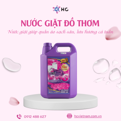 nước giặt đồ thơm