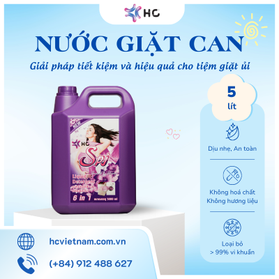 nước giặt can
