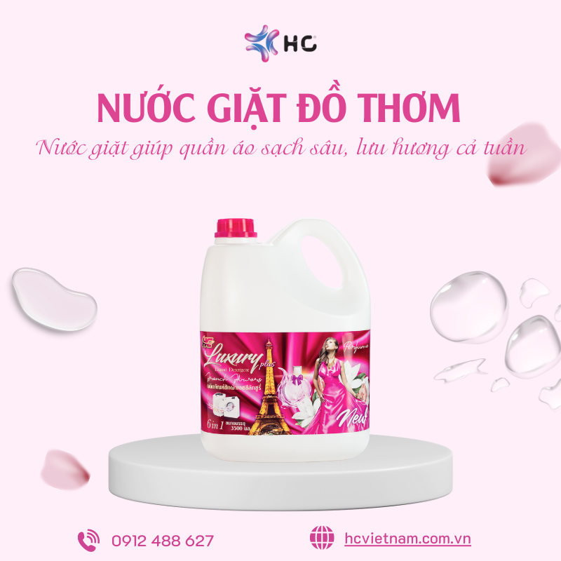 nước giặt đồ thơm