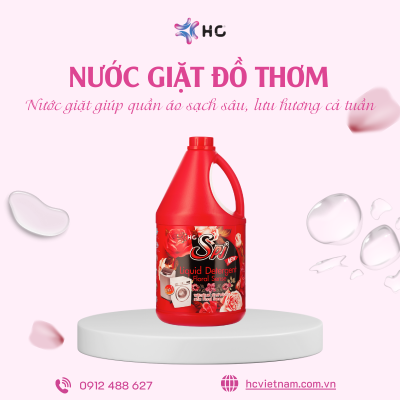 nước giặt đồ thơm