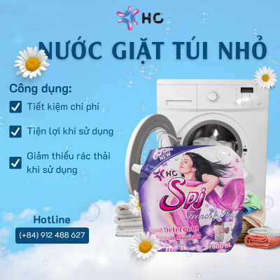 nước giặt bịch nhỏ