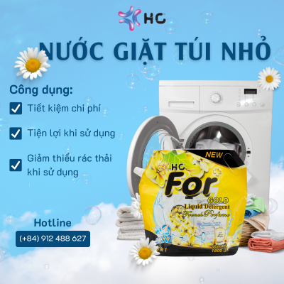 nước giặt bịch nhỏ