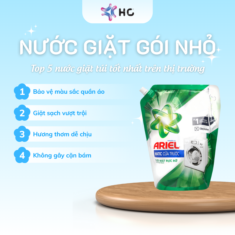 nước giặt nhỏ