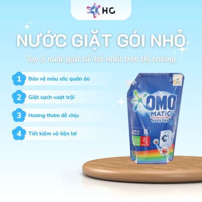 nước giặt nhỏ