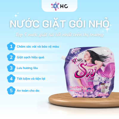 nước giặt nhỏ