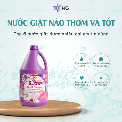 nước giặt nào thơm và tốt