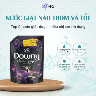 nước giặt nào thơm và tốt