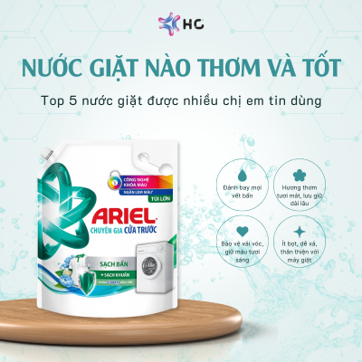 nước giặt nào thơm và tốt