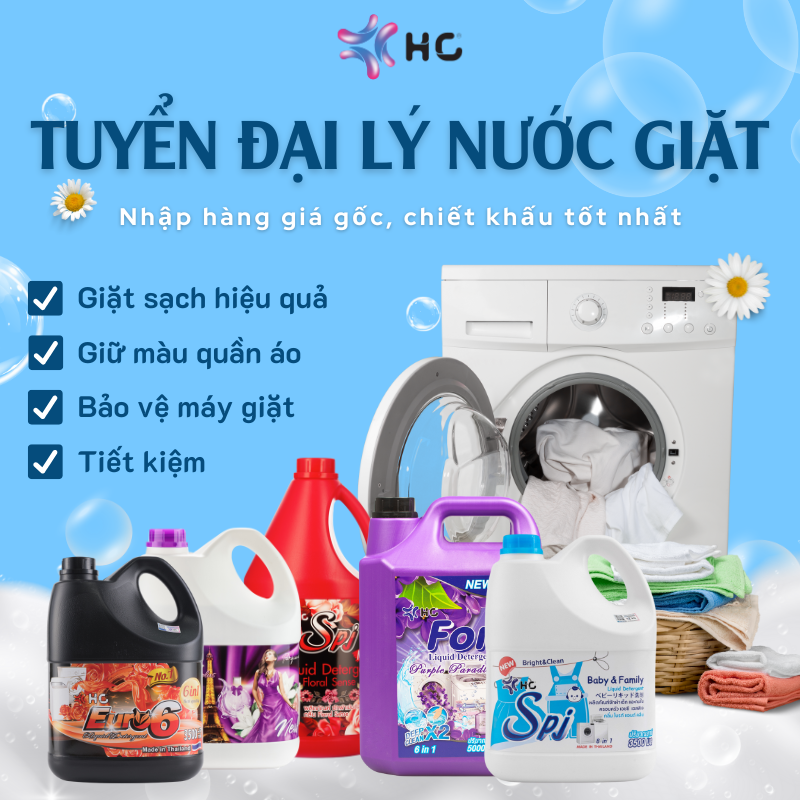 đại lý nước giặt