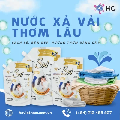 nước xả vải thơm lâu