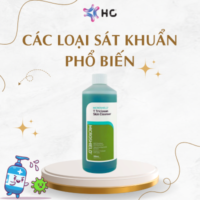 các loại sát khuẩn phổ biến