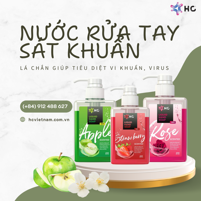 nước rửa tay sát khuẩn